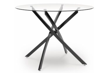 Pharwynn Glass Round Dining Table