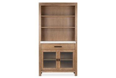 Plum Creek Sierra Brown Display Cabinet