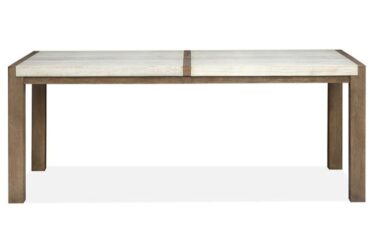Plum Creek Sierra Brown Rectangular Dining Table