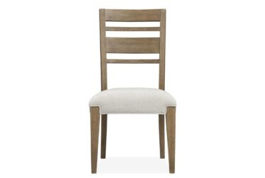 Plum Creek Sierra Brown Upholstered Dining Side Chair
