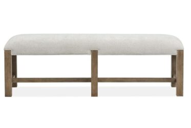 Plum Creek Sierra Brown Upholstered Bench