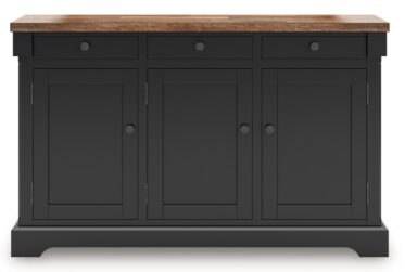 Wildenauer Brown/Black Dining Room Buffet