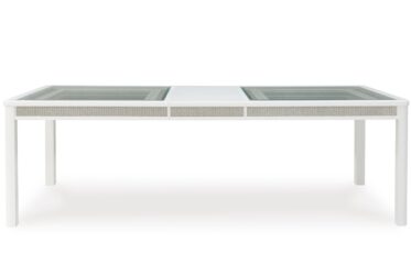 Chalanna White Extension Dining Table