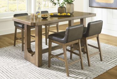 Cabalynn Counter Height 5 Piece Dining Set