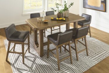 Cabalynn Counter Height 7 Piece Dining Set