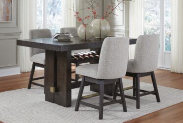 Burkhaus Counter Height 5 Piece Dining Set