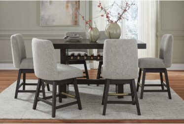 Burkhaus Counter Height 7 Piece Dining Set