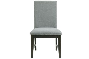 Donovan Dark Upholstered Dining Side Chair