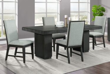 Donovan Dark 5 Piece Extension Dining Set
