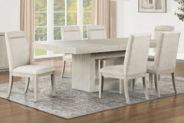 Garland White Counter Height 7 Piece Dining Set