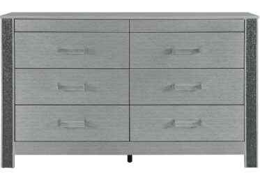 Logan Silver 8-Drawer Dresser