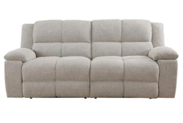 Buster Opal Taupe Manual Reclining Sofa