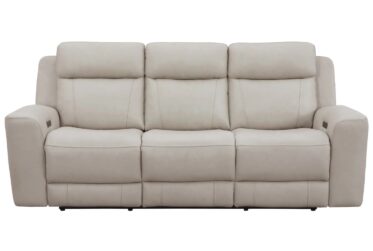 Calgary Stone Leather Power Reclining Sofa
