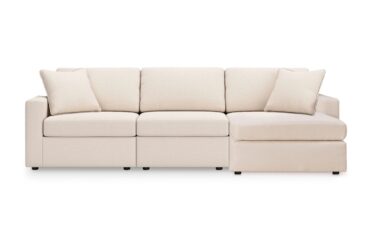 Modmax Oyster 3-Piece Sectional With Right Arm Facing Chaise