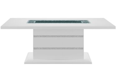 Monaco White Dining Table