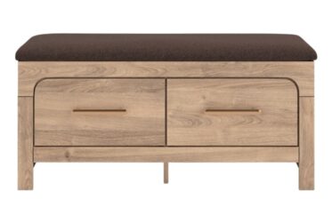 Kinlanni Tan Upholstered Storage Bench