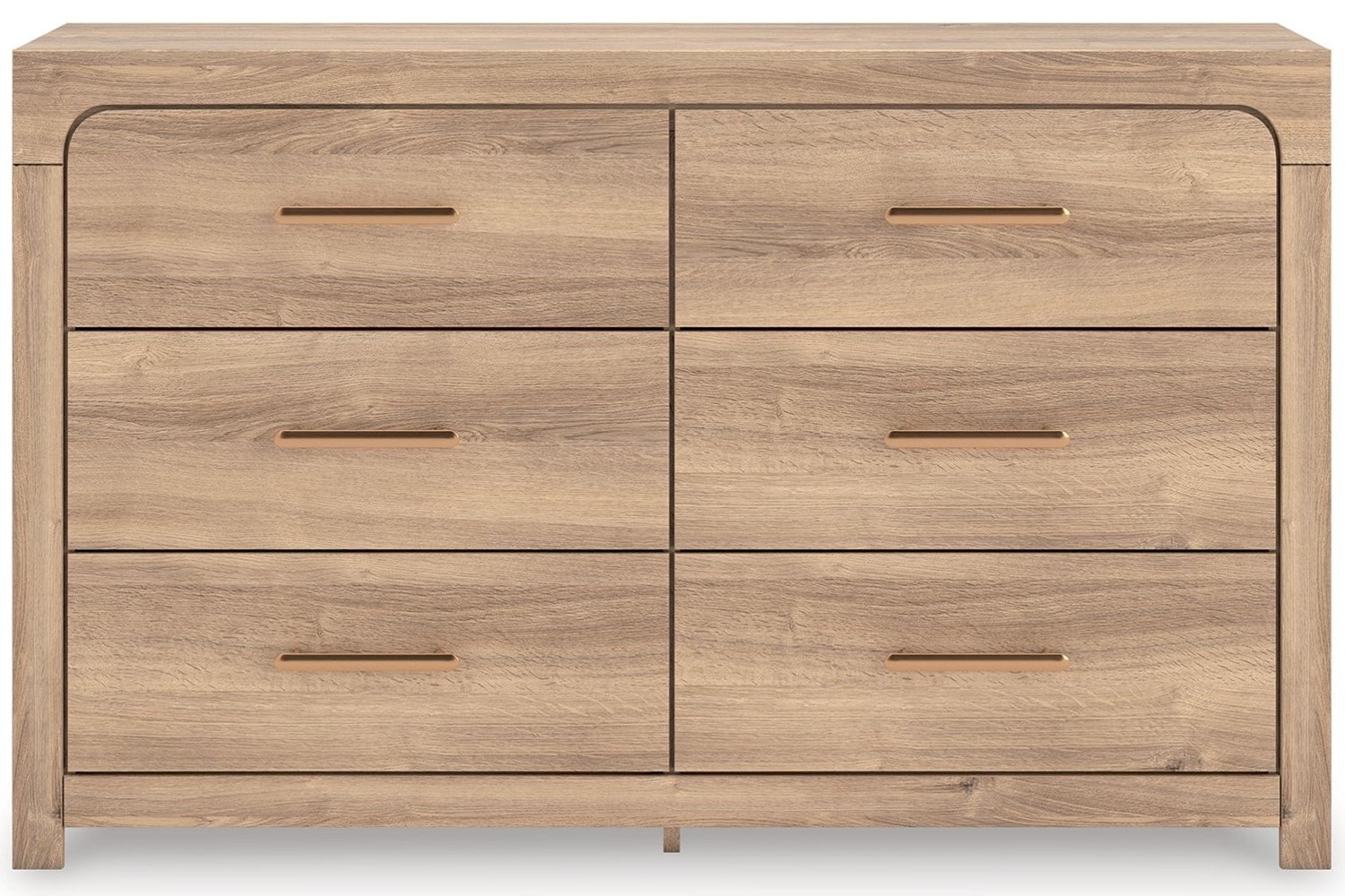 Kinlanni Tan 6-Drawer Dresser