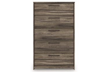 Elbrim Brown 5-Drawer Chest