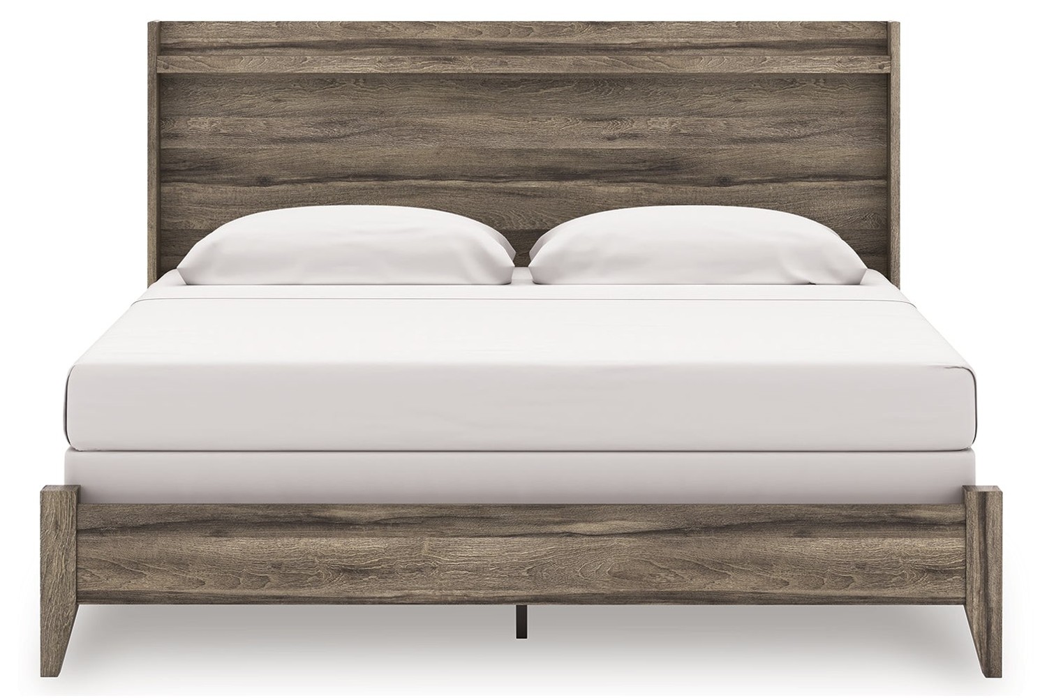 Elbrim Brown King Panel Bed