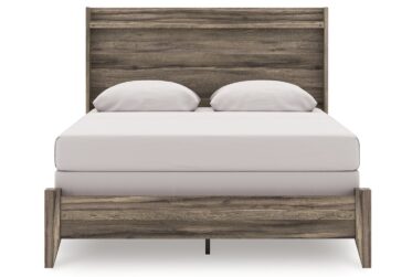 Elbrim Brown Queen Panel Bed