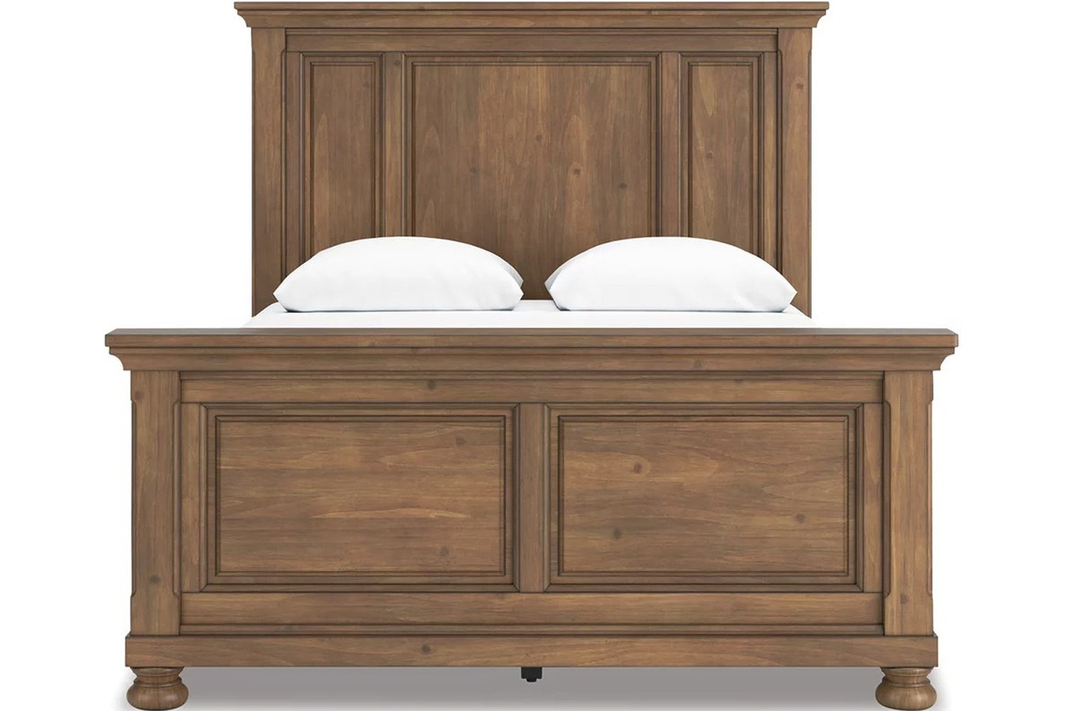 Feddinger Medium Brown Queen Panel Bed