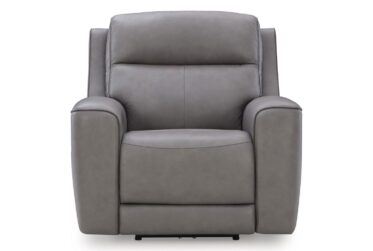 5Z-Comfort Coin Leather Power Recliner