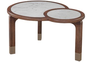 Oormi Banswara White Marble Coffee Table