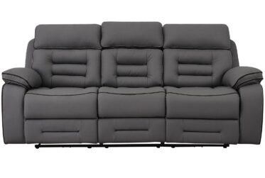 Apollo Gray Power Reclining Sofa With Power Headrest