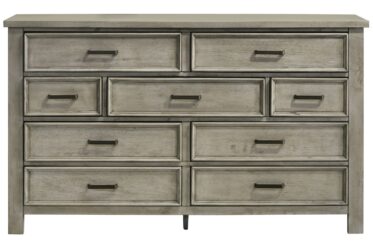 Sullivan Driftwood Gray 9-Drawer Dresser