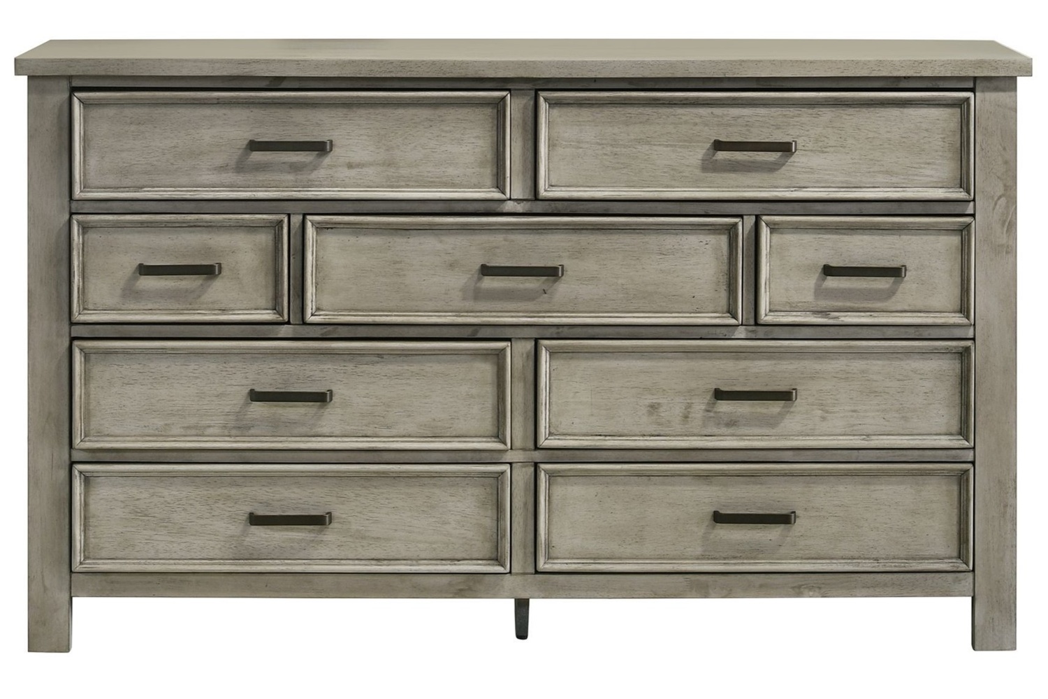 Sullivan Driftwood Gray 9-Drawer Dresser