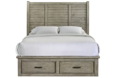 Sullivan Driftwood Gray Queen Storage Bed
