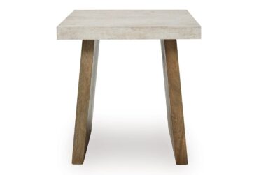 Brendalhouse Light Brown Square End Table