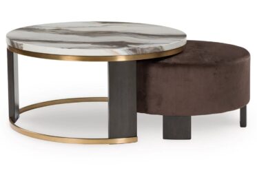 Jazmore Brown 2 Piece Nesting Cocktail Table