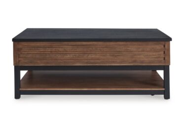 Kallari Warm Brown Lift Top Cocktail Table