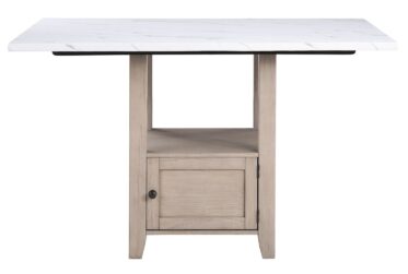 Taylor Faux Marble Top Counter Height Table