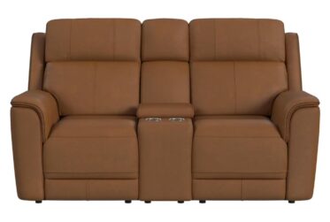 Mustang Butternut Power Reclining Loveseat