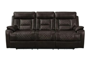 Trinidad Pebble Brown Power Reclining Sofa