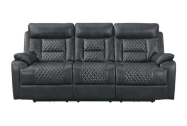 Trinidad Pebble Gray Power Reclining Sofa
