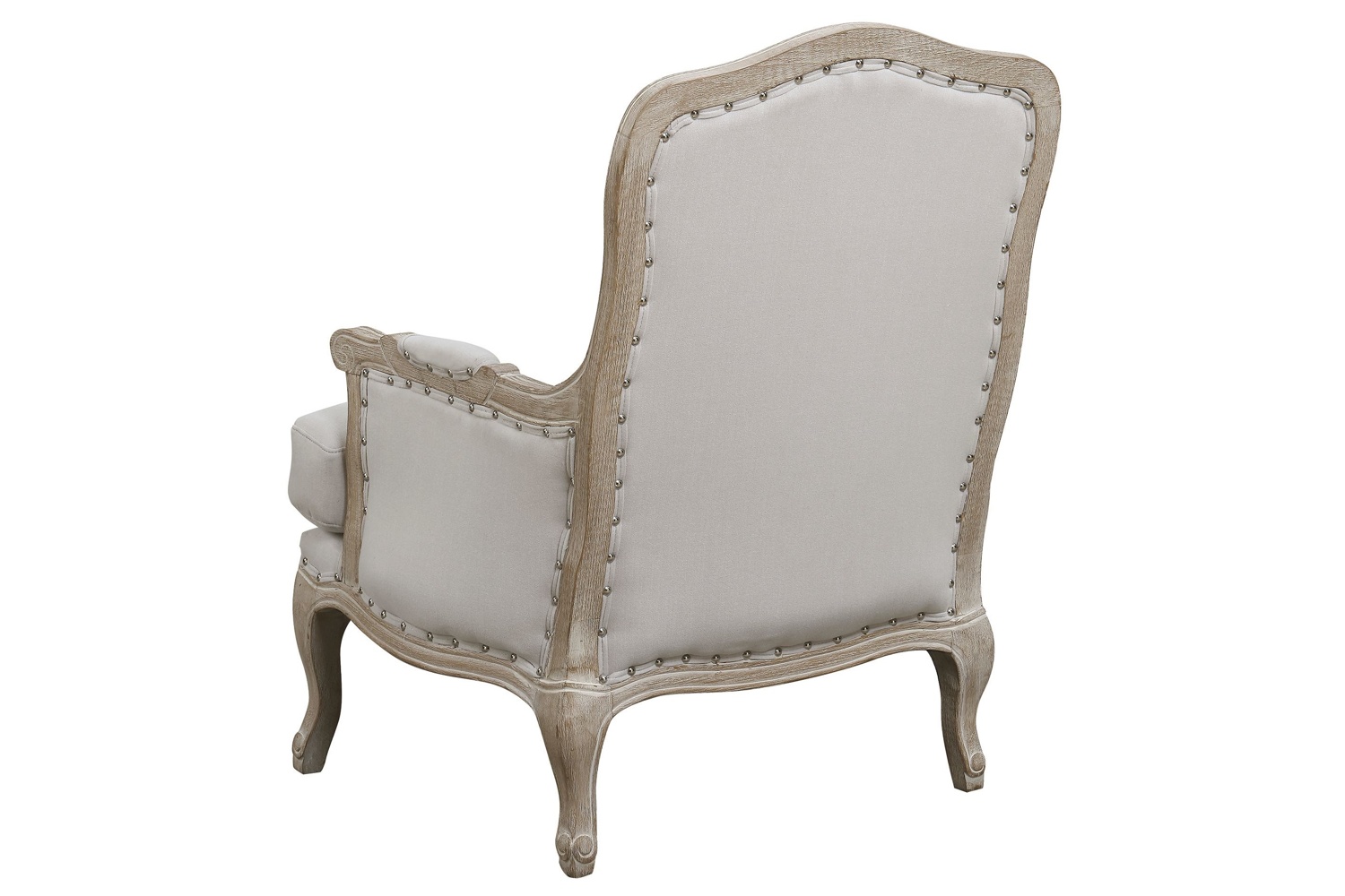 Artesia Taupe Accent Chair - Thumbnail 4