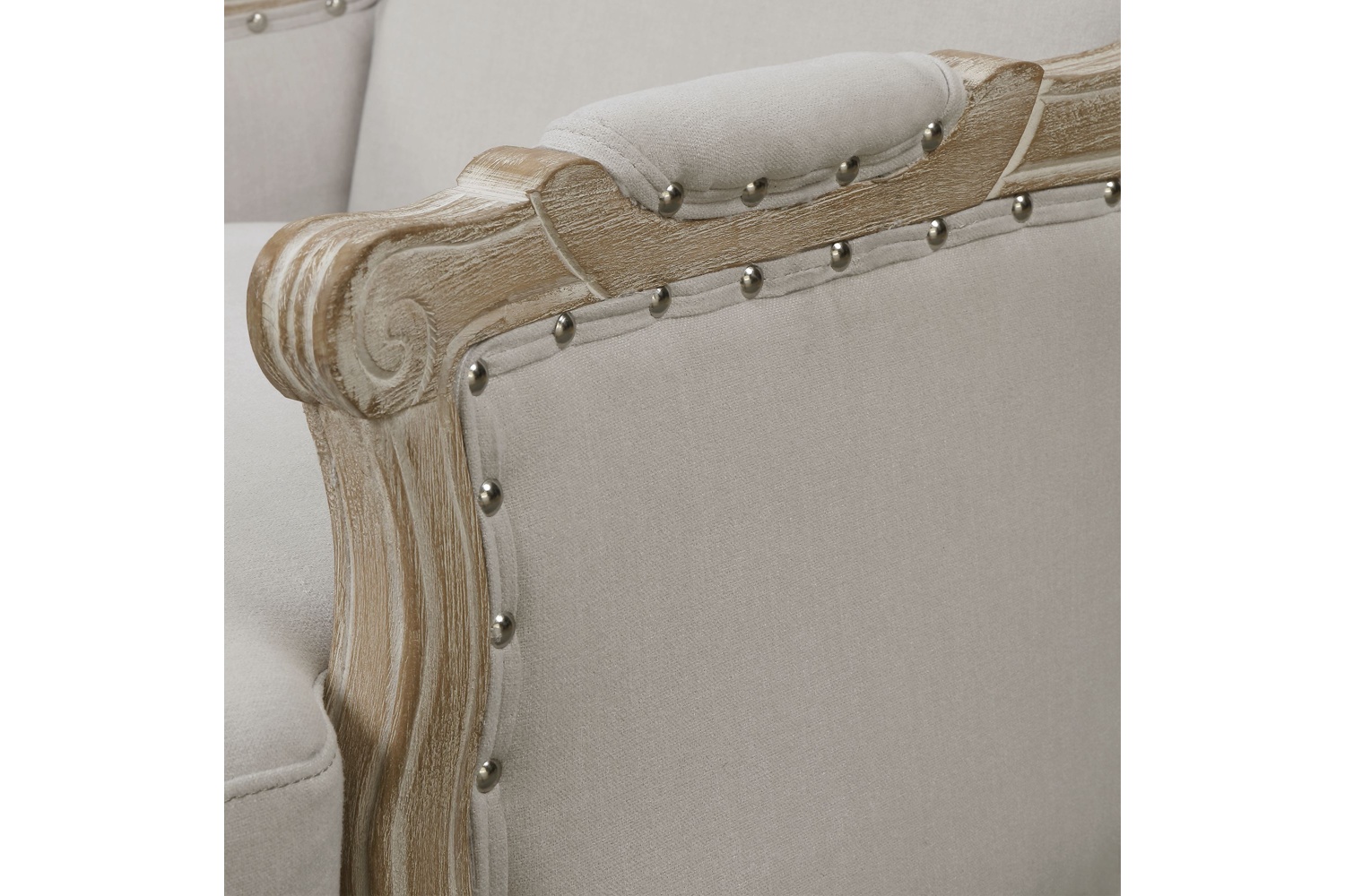 Artesia Taupe Accent Chair - Thumbnail 5