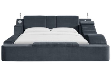 Ottawa Gray Linen King Transformer Bed